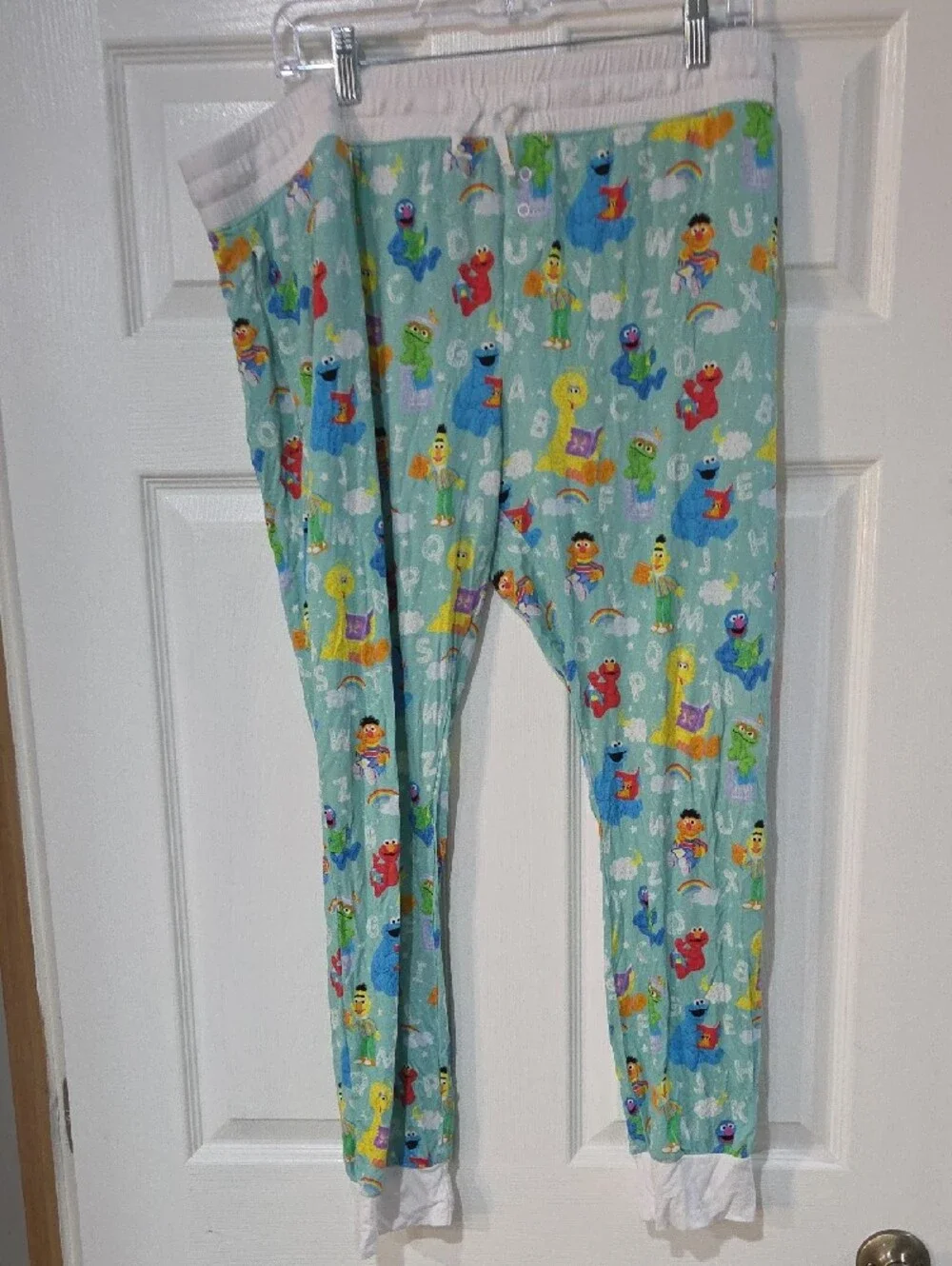 Little Sleepies Mint Green Sesame Street Character Pajama Set